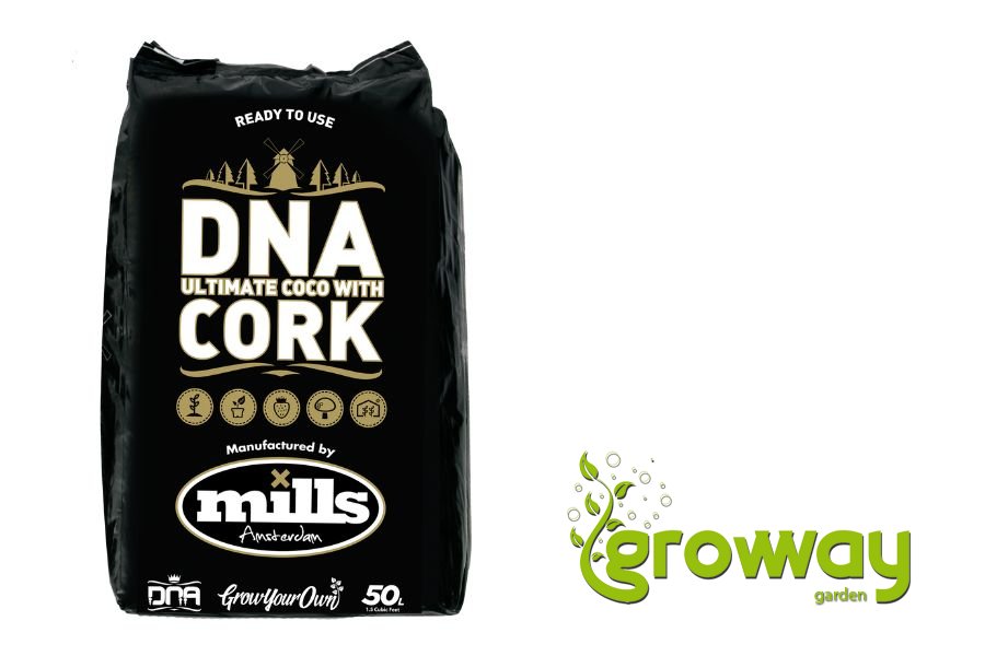 Pěstební substrát Mills & DNA  Ultimate Mix  Coco with Cork