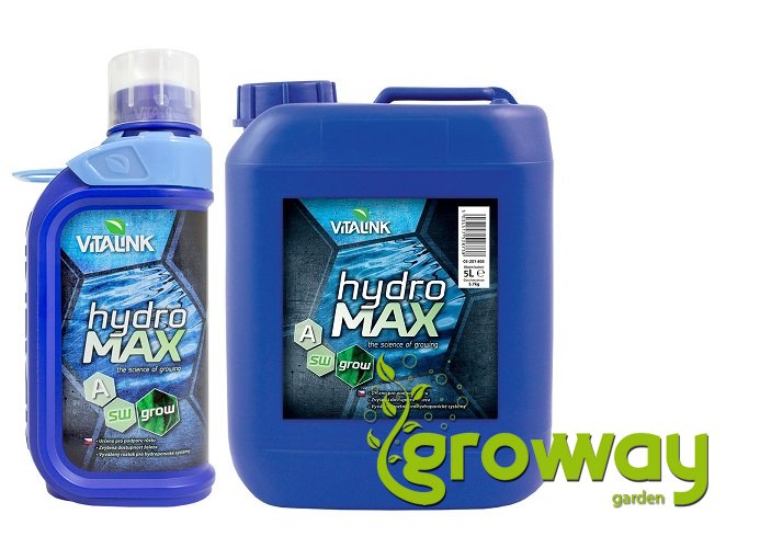 Vitalink - Hydro MAX Grow Měkka Voda (A+B)