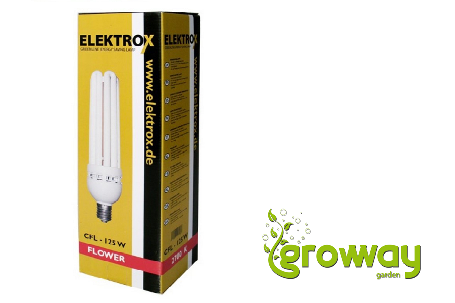 Úsporná lampa Elektrox 125W - Květové spektrum