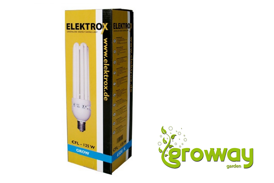 Úsporná lampa Elektrox 125W - Růstové spektrum