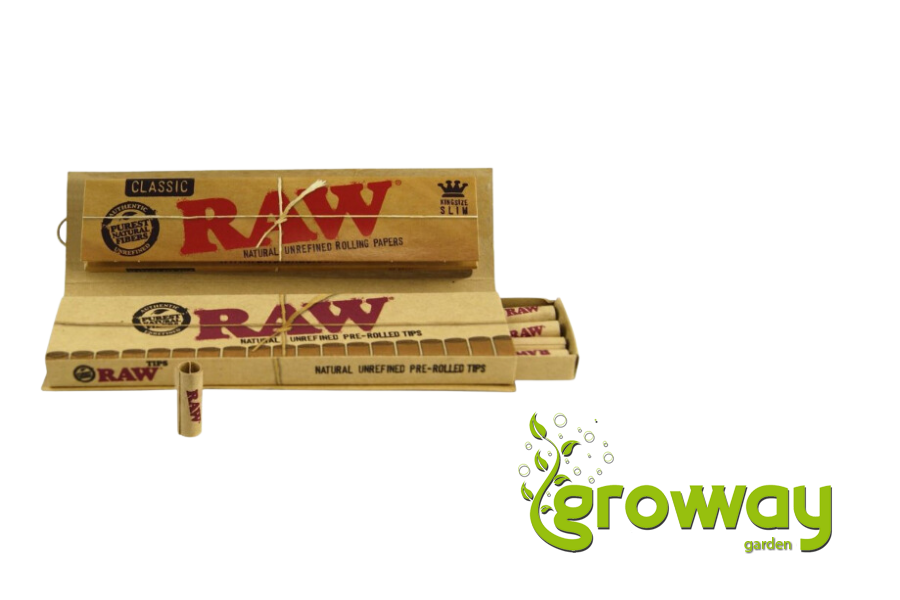 Cigaretové papírky RAW Classic Connoisseur King Size + pre-rolled tips