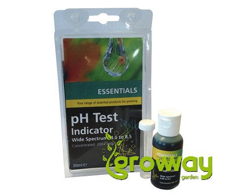 pH test Essentials Indicator - Wide Spectrum 4 - 8,5