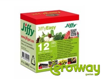Rašelinové tablety - Jiffy - 12 ks